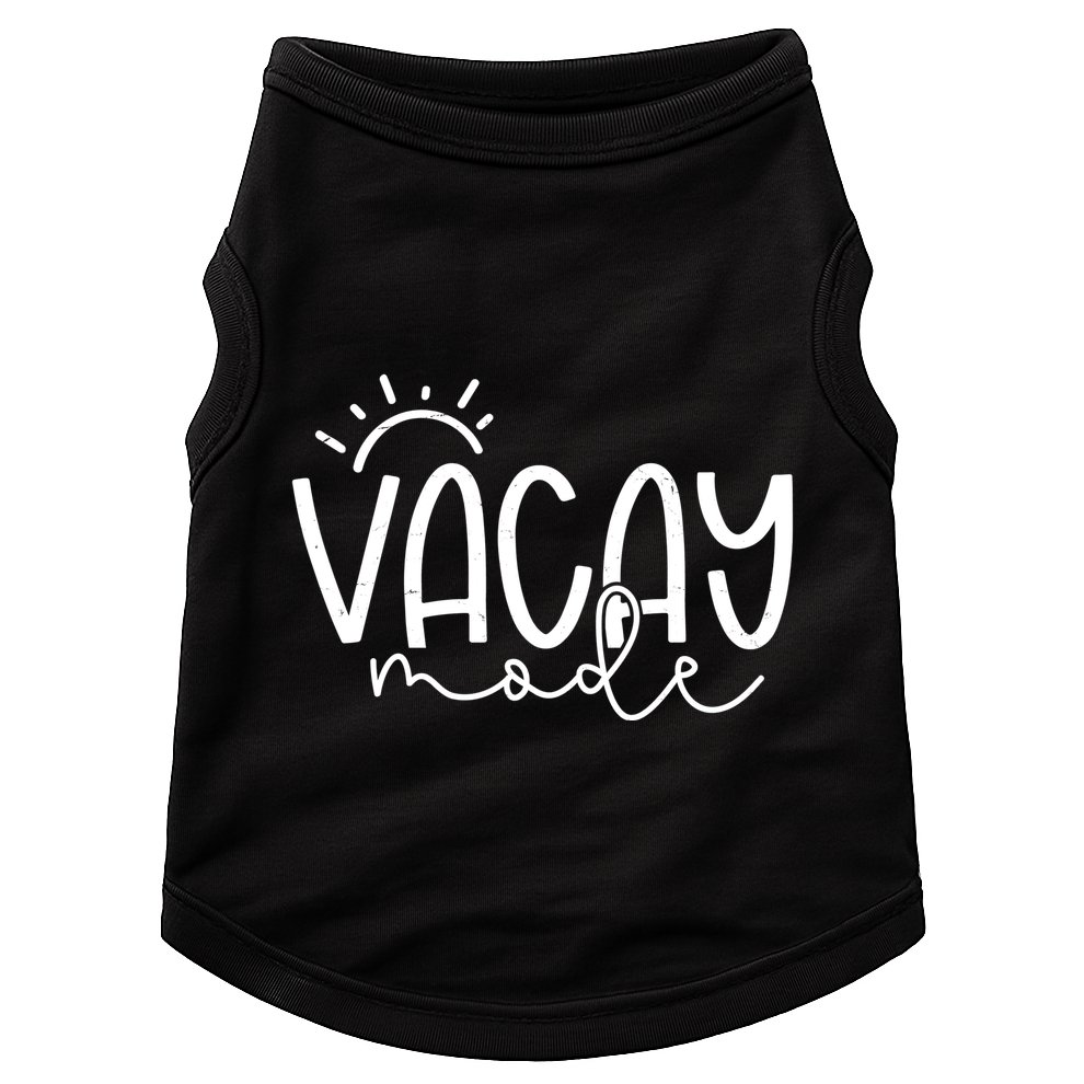 Vacay Mode Tropical Vacation Doggie Tank
