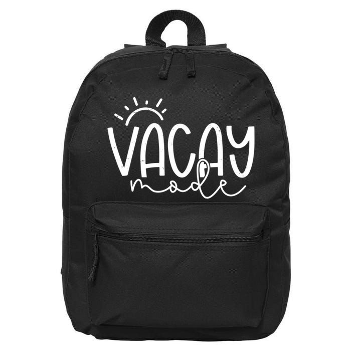 Vacay Mode Tropical Vacation 16 in Basic Backpack