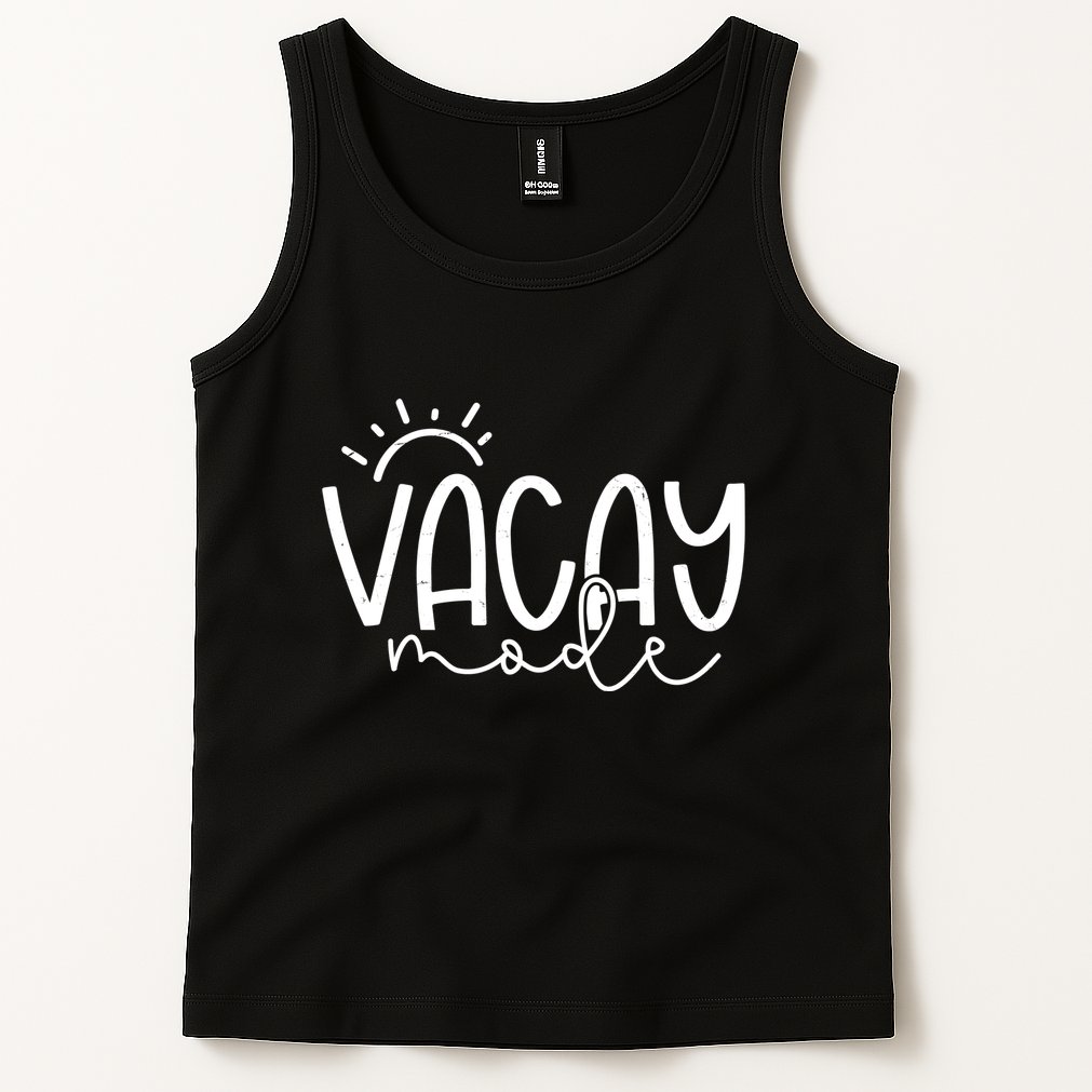 Vacay Mode Tropical Vacation Tank Top