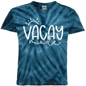 Vacay Mode Tropical Vacation Kids Tie-Dye T-Shirt