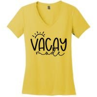 Vacay Mode Tropical Vacation Women's V-Neck T-Shirt