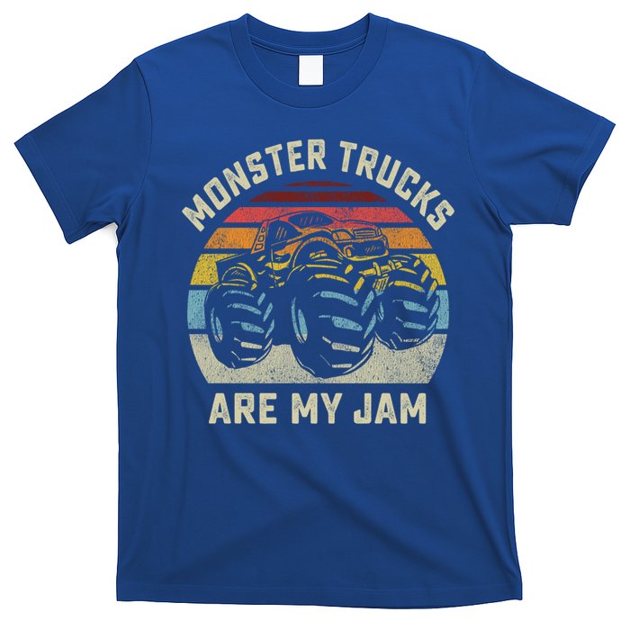 Vintage Monster Truck Retro Style Monster Trucks Are My Jam Gift T-Shirt