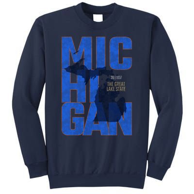 Vintage Michigan The Great Lake State Sweatshirt