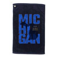 Vintage Michigan The Great Lake State Platinum Collection Golf Towel