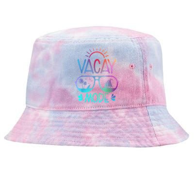 Vacay Mode Tie Dye Vacation Summer Cruise Family Holiday Tie-Dyed Bucket Hat