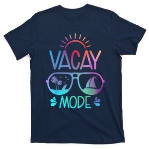 Vacay Mode Tie Dye Vacation Summer Cruise Family Holiday T-Shirt