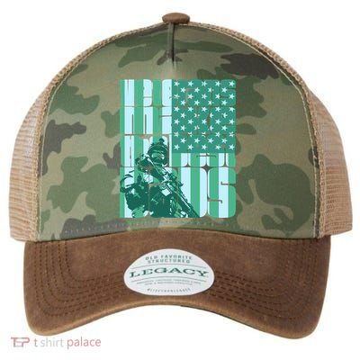 Veterans Make The Best Dads Gift Legacy Tie Dye Trucker Hat