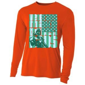 Veterans Make The Best Dads Gift Cooling Performance Long Sleeve Crew