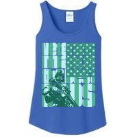 Veterans Make The Best Dads Gift Ladies Essential Tank