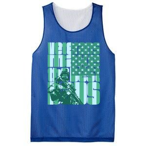 Veterans Make The Best Dads Gift Mesh Reversible Basketball Jersey Tank