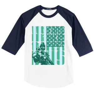 Veterans Make The Best Dads Gift Baseball Sleeve Shirt