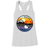 Vintage Moab Utah Retro Souvenir Women's Racerback Tank