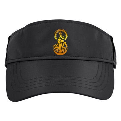 Venezuela Maracaibo Virgen Chinita Chiquinquira Adult Drive Performance Visor