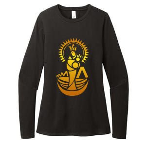 Venezuela Maracaibo Virgen Chinita Chiquinquira Womens CVC Long Sleeve Shirt