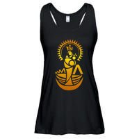 Venezuela Maracaibo Virgen Chinita Chiquinquira Ladies Essential Flowy Tank