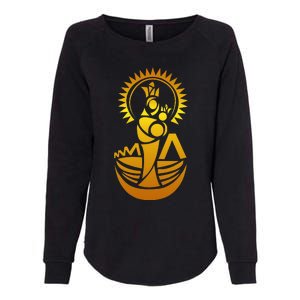 Venezuela Maracaibo Virgen Chinita Chiquinquira Womens California Wash Sweatshirt