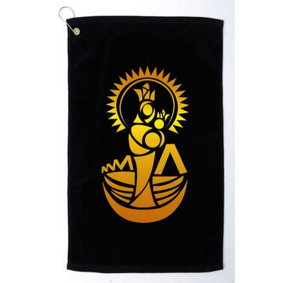 Venezuela Maracaibo Virgen Chinita Chiquinquira Golf Towel
