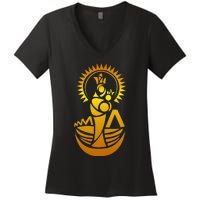 Venezuela Maracaibo Virgen Chinita Chiquinquira Women's V-Neck T-Shirt