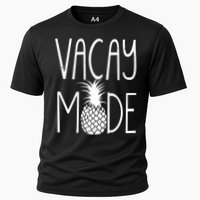 Vacay Mode Vacation Pineapple Cooling Performance Crew T-Shirt