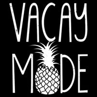 Vacay Mode Vacation Pineapple Cooling Performance Crew T-Shirt