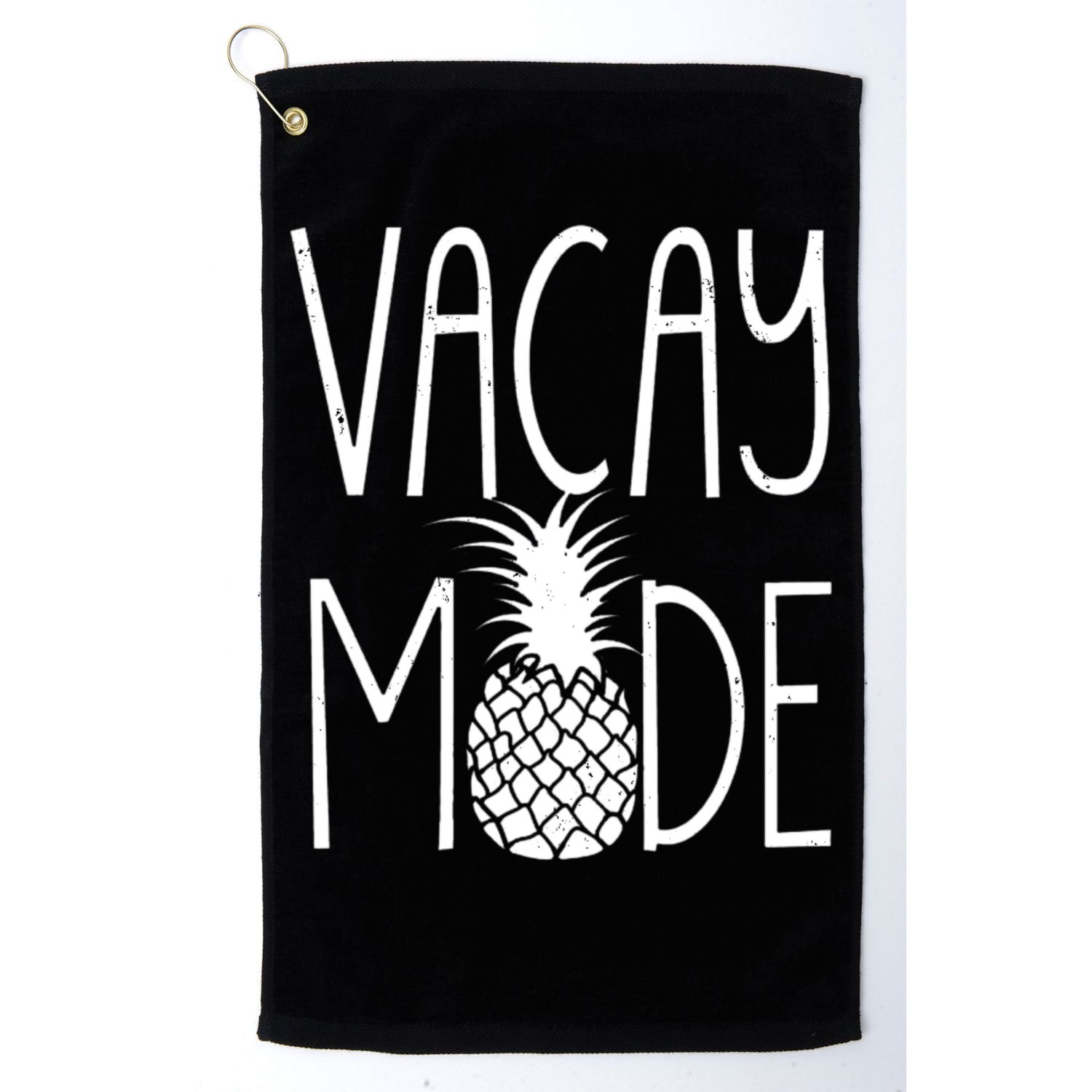 Vacay Mode Vacation Pineapple Golf Towel