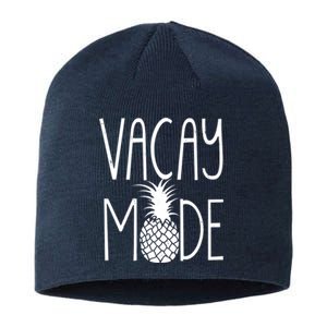 Vacay Mode Vacation Pineapple Sustainable Beanie