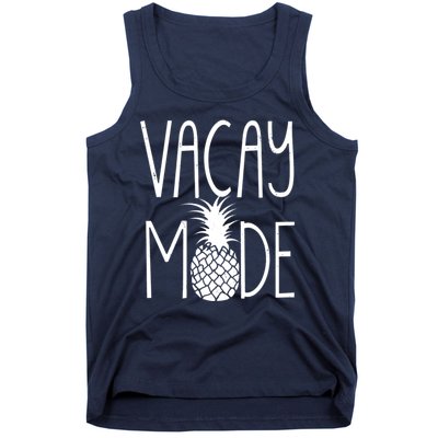 Vacay Mode Vacation Pineapple Tank Top