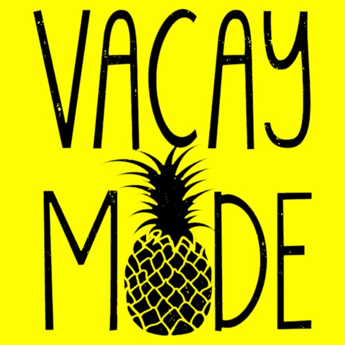 Vacay Mode Vacation Pineapple 11oz C Handle Ceramic Mug