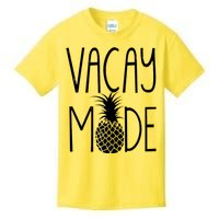 Vacay Mode Vacation Pineapple Kids T-Shirt