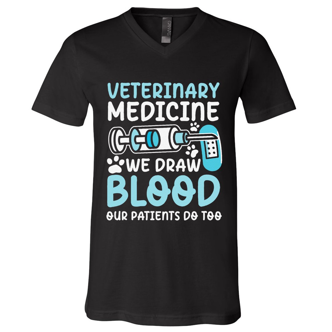 Veterinary Medicine V-Neck T-Shirt