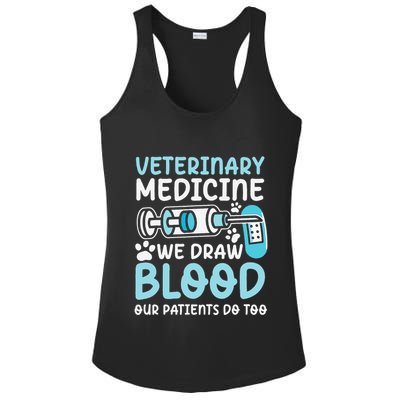 Veterinary Medicine Ladies PosiCharge Competitor Racerback Tank
