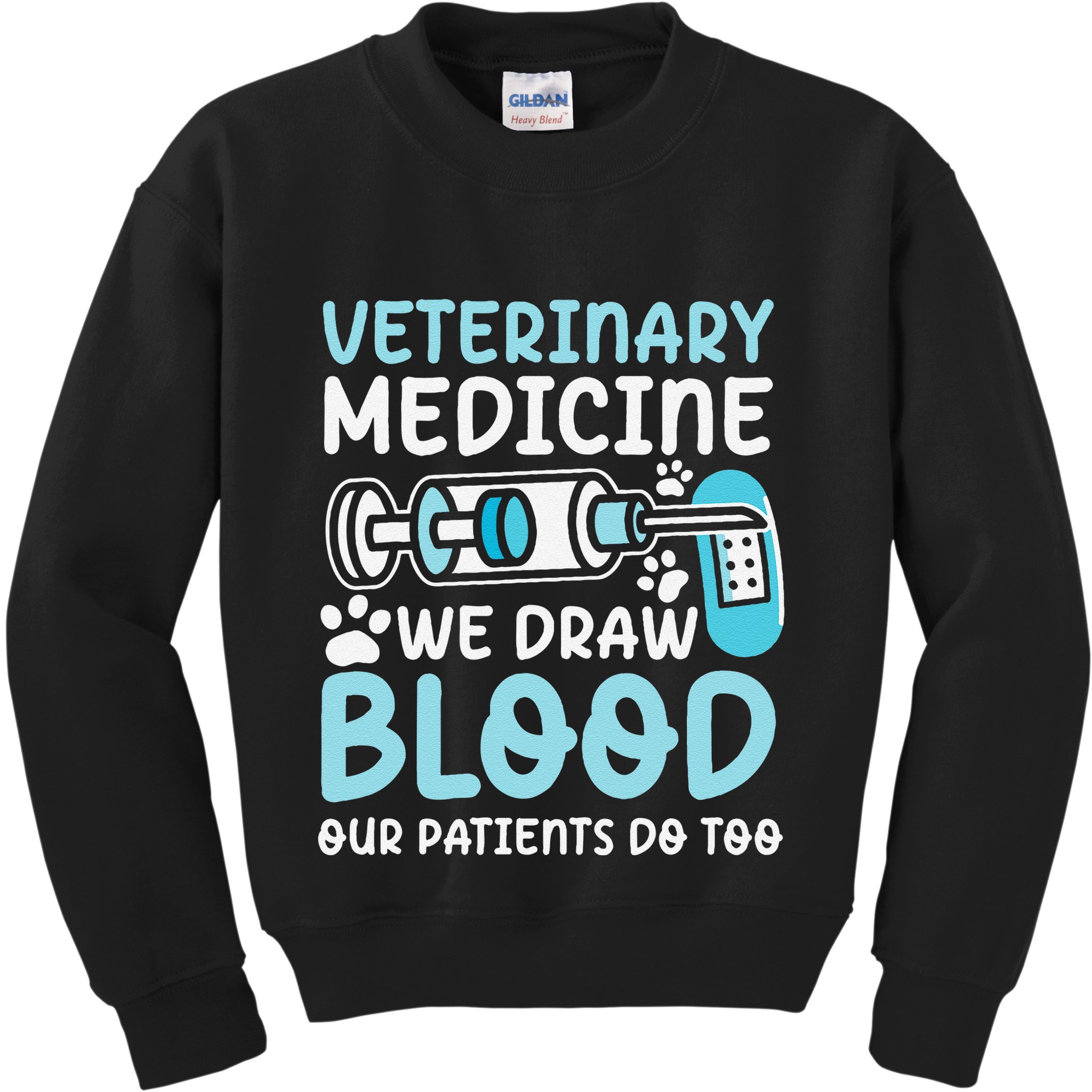Veterinary Medicine Kids Sweatshirt