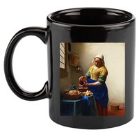 Vermeer Milkmaid 11oz C Handle Ceramic Mug