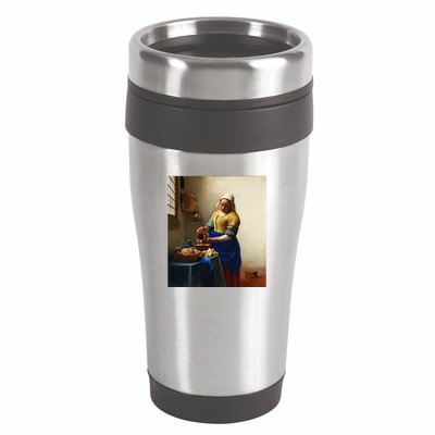 Vermeer Milkmaid 16oz Travel Tumbler