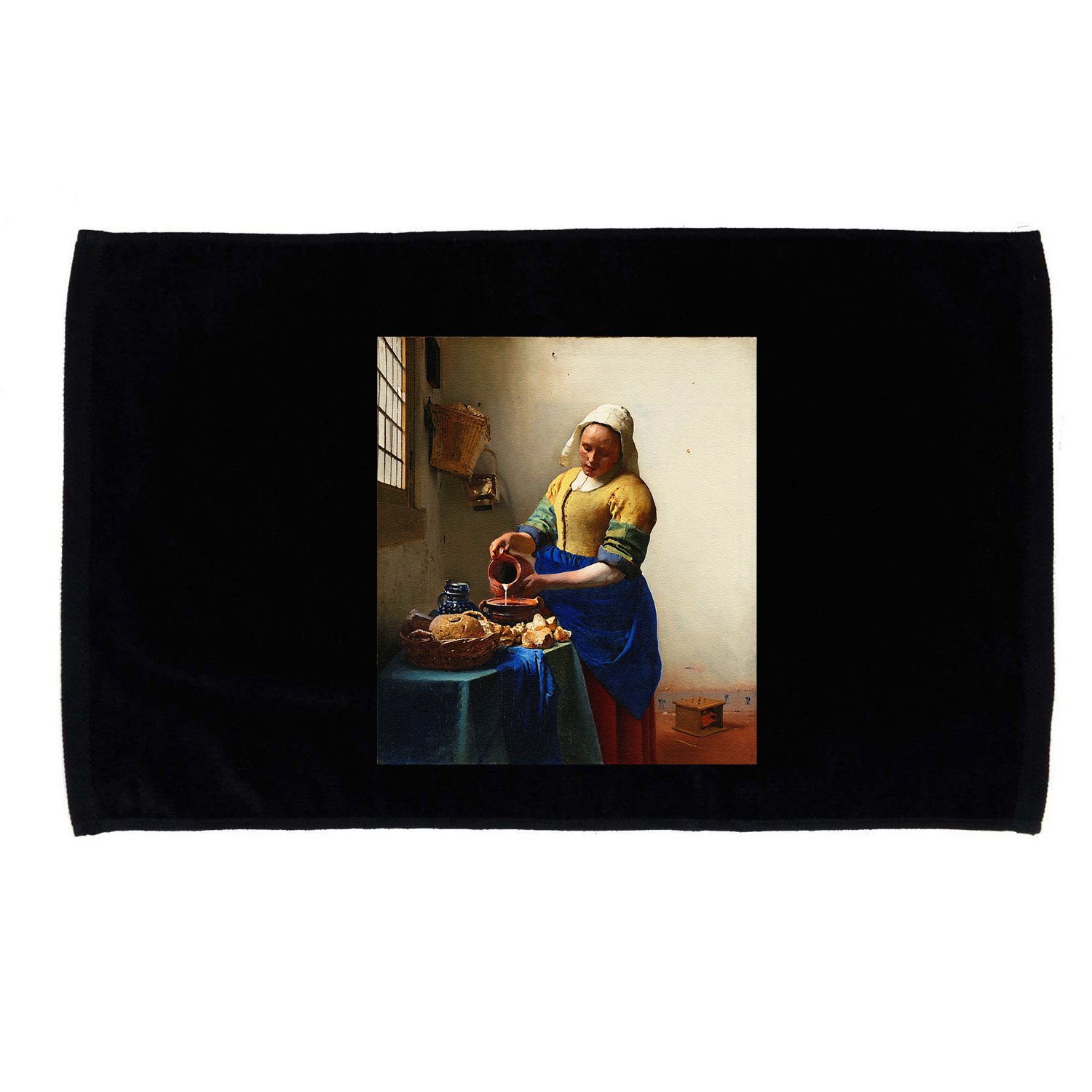 Vermeer Milkmaid Microfiber Hand Towel