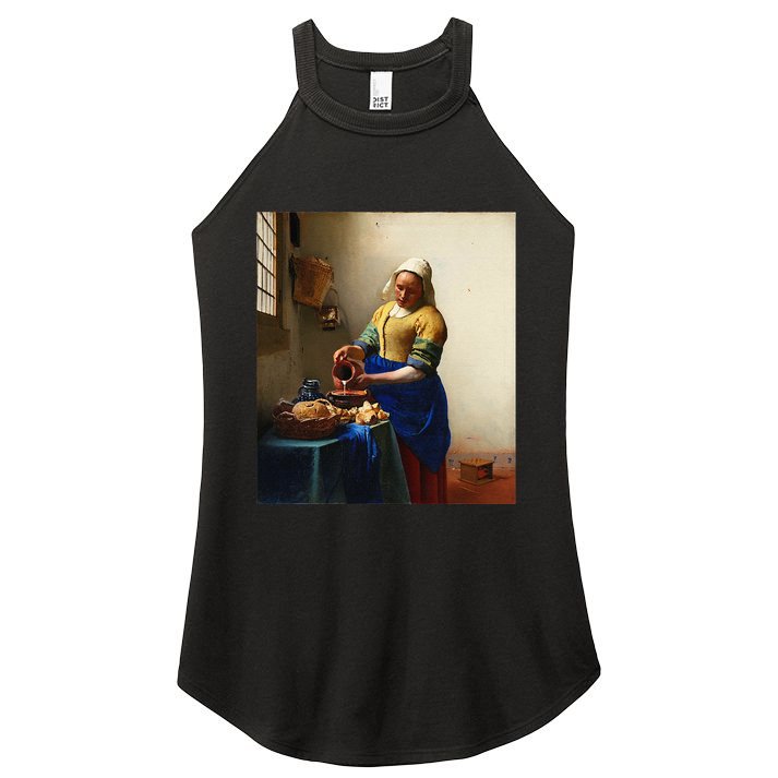Vermeer Milkmaid Women's Perfect Tri Rocker Tank