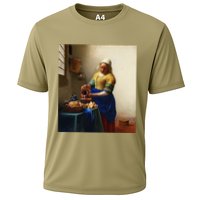 Vermeer Milkmaid Cooling Performance Crew T-Shirt