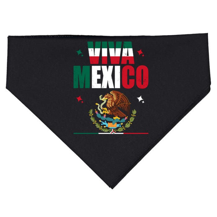 Viva Mexico USA-Made Doggie Bandana