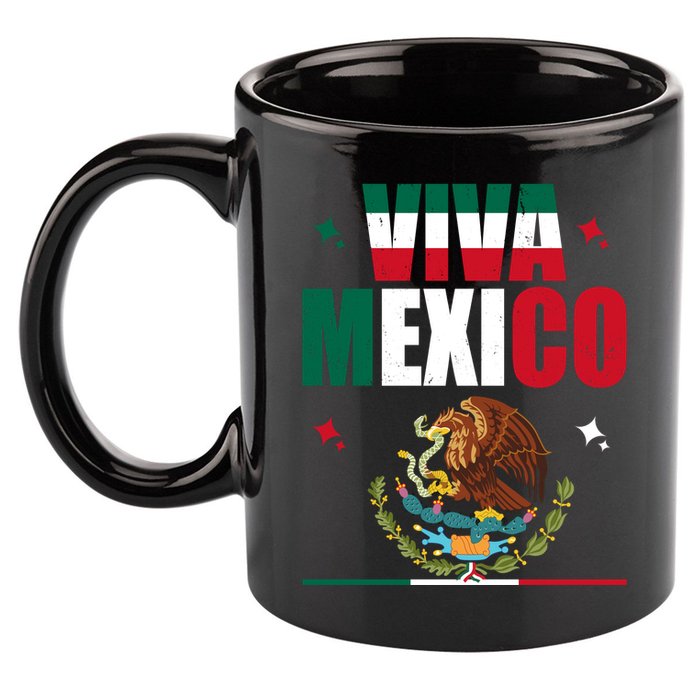 Viva Mexico 11oz C Handle Ceramic Mug