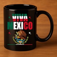 Viva Mexico 11oz C Handle Ceramic Mug