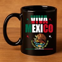 Viva Mexico 11oz C Handle Ceramic Mug