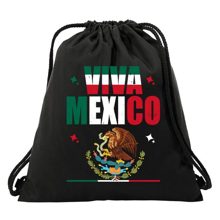 Viva Mexico Drawstring Bag