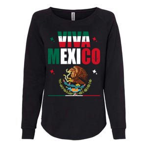 Viva Mexico Womens California Wash Sweatshirt