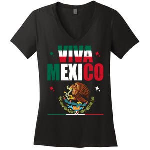 Viva Mexico Women's V-Neck T-Shirt