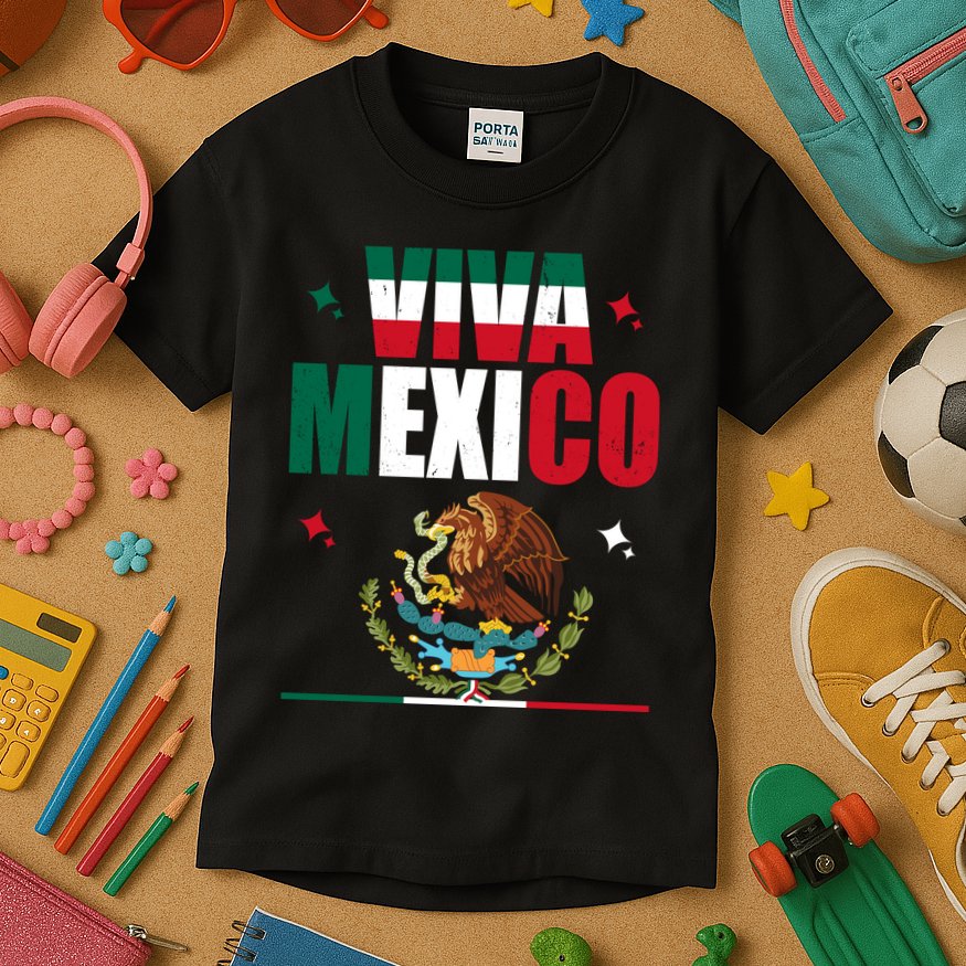 Viva Mexico Kids T-Shirt