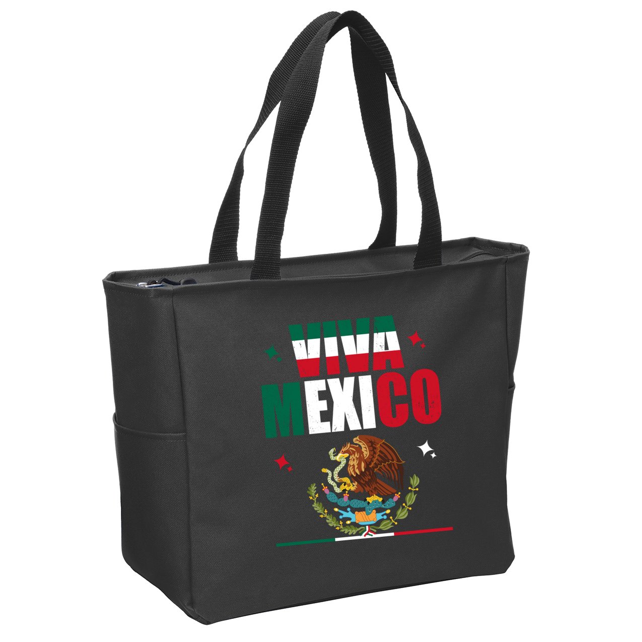 Viva Mexico Zip Tote Bag