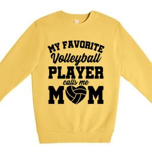 Volleyball Mom Premium Crewneck Sweatshirt