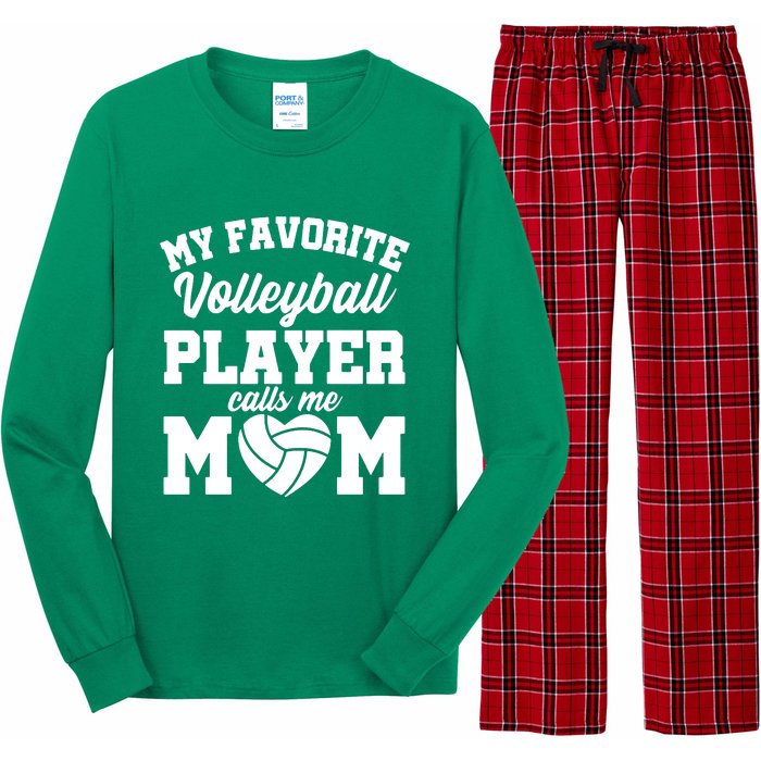 Volleyball Mom Long Sleeve Pajama Set