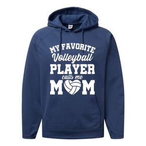 Volleyball Mom Performance Fleece Hoodie