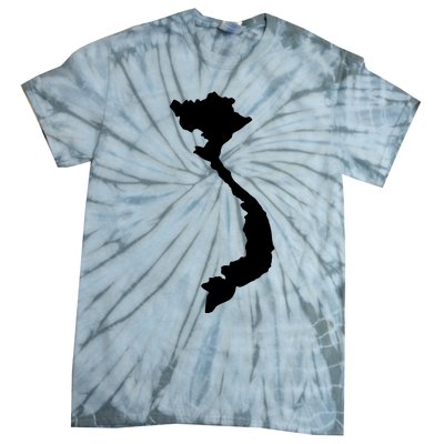 Vietnam Map Tie-Dye T-Shirt